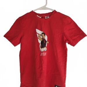 Adidas LEGOS Red Graphic T-Shirt Sample RARE